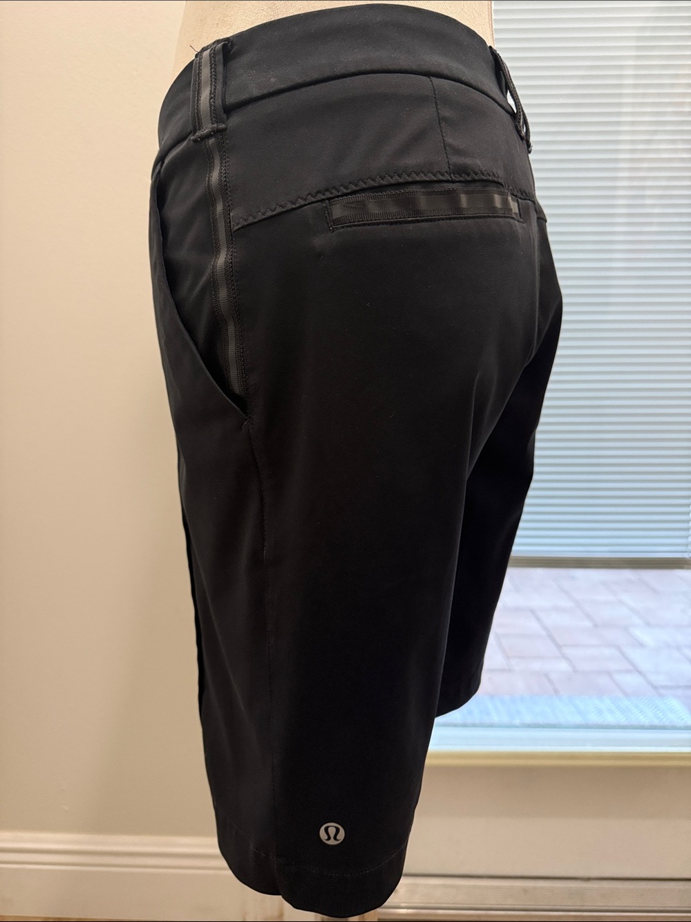 lululemon athletica Black Women's Athletic Shorts with Logo